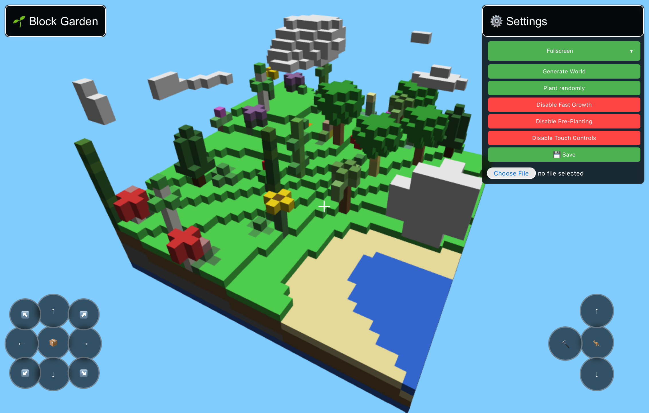 Block Garden Screenshot